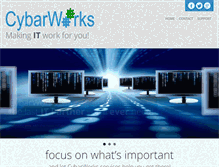 Tablet Screenshot of cybarworks.com